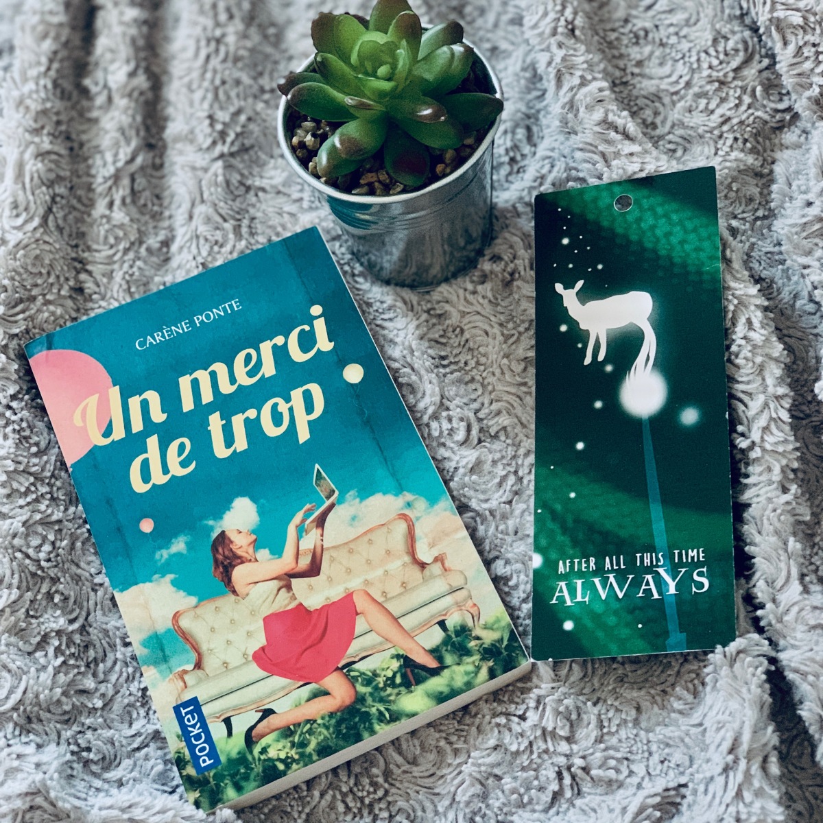 Un merci de trop – Carène Ponte – Andréa lit des livres